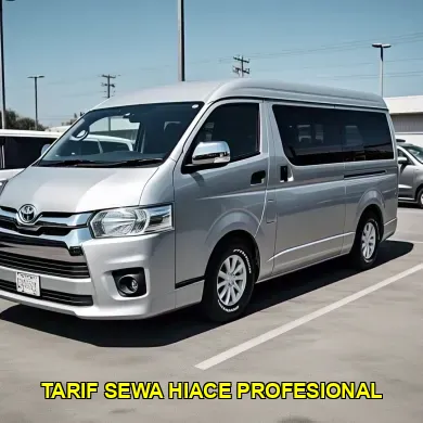tarif sewa hiace profesional